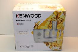 BOXED KENWOOD FOOD PROCESSOR MODEL: FP120 RRP £41.99Condition ReportAppraisal Available on