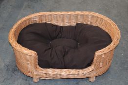 LARGE WICKER DOG BASKETCondition ReportAppraisal Available on Request- All Items are Unchecked/