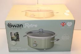 BOXED SWAN RETRO TASTE OF THE 50'S SLOW COOKER Condition ReportAppraisal Available on Request- All