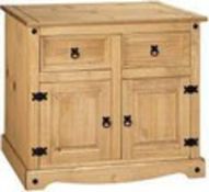 BOXED MEWS CORONA SIDEBOARD 2 DOOR 2 DRAWER RRP £79.99Condition ReportAppraisal Available on