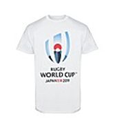 BRAND NEW RUGBY WORLD CUP Logo T-Shirt SIZE SMALL RRP £22Condition ReportBRAND NEW