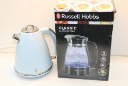 2X ASSORTED KETTLES BY RUSSELL HOBBS & SWAN (IMAGE DEPICTS STOCK)Condition ReportAppraisal Available