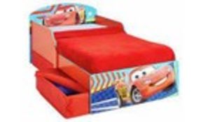 BOXED MOOSE TOYS UK CARS TODDLER BED RRP £100.00Condition ReportAppraisal Available on Request-