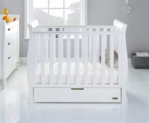 BOXED OBABY STAMFORD SPACE SAVER COT RRP £183.99Condition ReportAppraisal Available on Request-