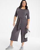BRAND NEW SIMPLYBE GREY RIBBED JUMPSUIT SIZE UK 20 RRP £45Condition ReportBRAND NEW