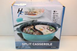 BOXED HAUFSON SPLIT CASSEROLE DISH 28CMCondition ReportAppraisal Available on Request- All Items are