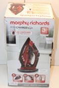 BOXED MORPHY RICHARDS EASYCHARGE 360' STEAM IRON RRP £49.99Condition ReportAppraisal Available on