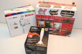 3X BOXED ASSORTED ITEMS BY BRAUN, NETTA & BOSCH (IMAGE DEPICTS STOCK)Condition ReportAppraisal