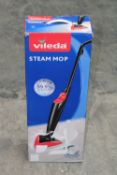 BOXED VILEDA STEAM MOP Condition ReportAppraisal Available on Request- All Items are Unchecked/