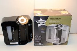 2X ASSORTED BOXED/UNBOXED TOMMEE TIPPEE CLOSER TO NATURE PERFECT PREP MACHINES COMBINED RRP £120.