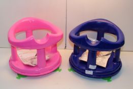 2X SAFETY 1ST SWIVEL BATH SEATS COMBINED RRP £30.00Condition ReportAppraisal Available on Request-