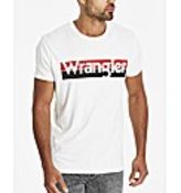 BRAND NEW WRANGLER WHITE AMER TEE SIZE SMALL RRP £25Condition ReportBRAND NEW
