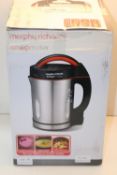 BOXED MORPHY RICHARDS SOUP MAKER MODEL NO: 48822 RRP £59.99Condition ReportAppraisal Available on