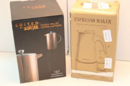 2X BOXED ASSORTED COFFEE MAKERS (IMAGE DEPICTS STOCK)Condition ReportAppraisal Available on Request-