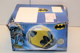 BOXED BATMAN BICYCLE HELMET #Condition ReportAppraisal Available on Request- All Items are