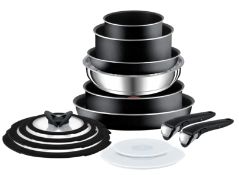 BOXED TEFAL INGENIO 14 PIECE SET RRP £131.90Condition ReportAppraisal Available on Request- All