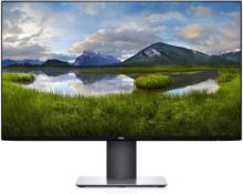 BOXED DELL ULTRA SHARP 27 INCH MONITOR, MODEL- U2719D, INCLUDES STAND, LEADS AND ORIGANAL