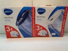 X 2 BOXED ITEMS TO INCLUDE BRITA WATER FILTERS COMBINED RRP £50Condition ReportAppraisal Available