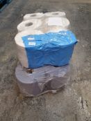 LARGE AMOUNT OF BLUE HAND ROLL & LARGE TOILET ROLLS Condition ReportAppraisal Available on