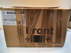 BOXED BOSCH MICRWAVE OVEN HMT75G451B RRP £129.99Condition ReportAppraisal Available on Request-