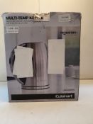 BOXED CUISINART SIGNATURE MULTI-TEMP KETTLE RRP £85 Condition ReportAppraisal Available on