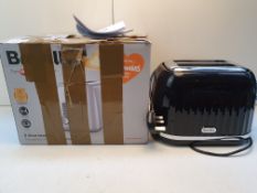 X 2 ITEMS TO INCLUDE UNBOXED BREVILLE TOASTER & BOXED BREVILLE 4 SLICE TOASTER COMBINED RRP £