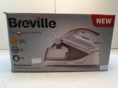 BOXED BREVILLE PRESSXPRESS 2400W STEAM GENERATOR RRP £119.99Condition ReportAppraisal Available on