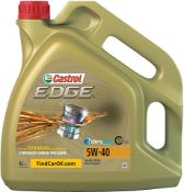 BRAND NEW Castrol 1535F3 Edge 5W-40 Fully Synthetic Engine Oil, 4ltr RRP £32 - (MANUFACTURED DATES