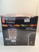 BOXED RUSSELL HOBBS RICE COOKER RRP £24.99Condition ReportAppraisal Available on Request- All