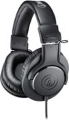 BOXED AUDIIO-TECHNICA ATH-M20X PROFESSIONAL MONITOR HEADPHONES RRP £108Condition ReportAppraisal