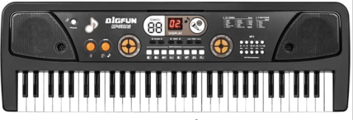 BOXED 61 KEYS ELECTRICAL KEYBOARD BF-730A2 MINI KEYS BIG FUN! RRP £44.99Condition ReportAppraisal