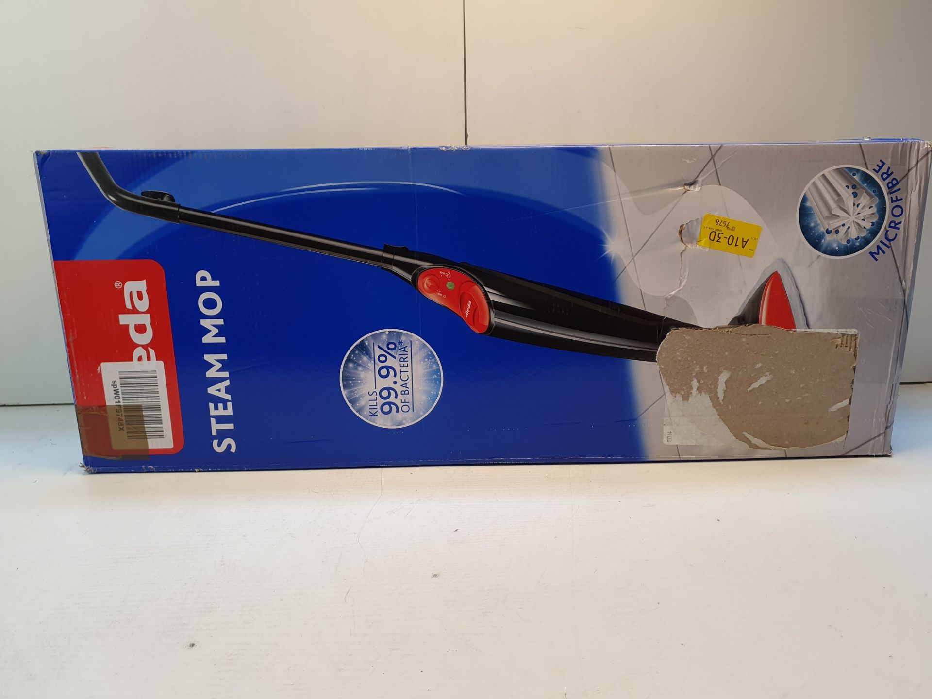 BOXED VILEDA STEAM MOP RRP £34.99Condition ReportAppraisal Available on Request- All Items are