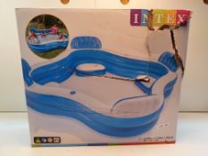 BOXED INTEX 4 SEATS POOL 2.29M X 2.29 Condition ReportAppraisal Available on Request- All Items