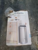 BOXED BRABANTIA 40L TOUCH BIN RRP £105Condition ReportAppraisal Available on Request- All Items