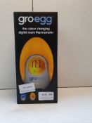 BOXED GROEGG DIDGITAL ROOM THERMOMETER RRP £19.99Condition ReportAppraisal Available on Request- All