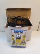 X 2 ITEMS TO INCLUDE OCFORD SCOOT XD5 COMPACT DISC LOCK & UNBRANDED TYRE INFLATOR Condition