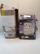 X 2 ITEMS TO INCLUDE TOMMEE TIPPEE SLEEP AID & MAMAS & PAPAS ADAPTORS COMBINED RRP £45Condition