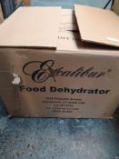 BOXED ECAKIBUR FOOD DEHYDRATER 4 TRAY RRP £149 Condition ReportAppraisal Available on Request- All