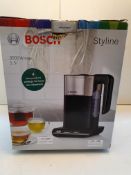 BOXED BOSCH STYLINE 1.5L KETTLE RRP £69.99Condition ReportAppraisal Available on Request- All