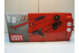 BOXED CAR POINT TROLLEY JACK RRP £22.19 Condition ReportAppraisal Available on Request- All Items