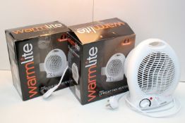 3X BOXED/UNBOXED WARMLITE 2000W UPRIGHT FAN HEATERS COMBINED RRP £60.00Condition ReportAppraisal