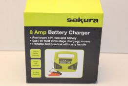 BOXED SAKURA 6AMP BATTERY CHARGER RRP £39.99Condition ReportAppraisal Available on Request- All