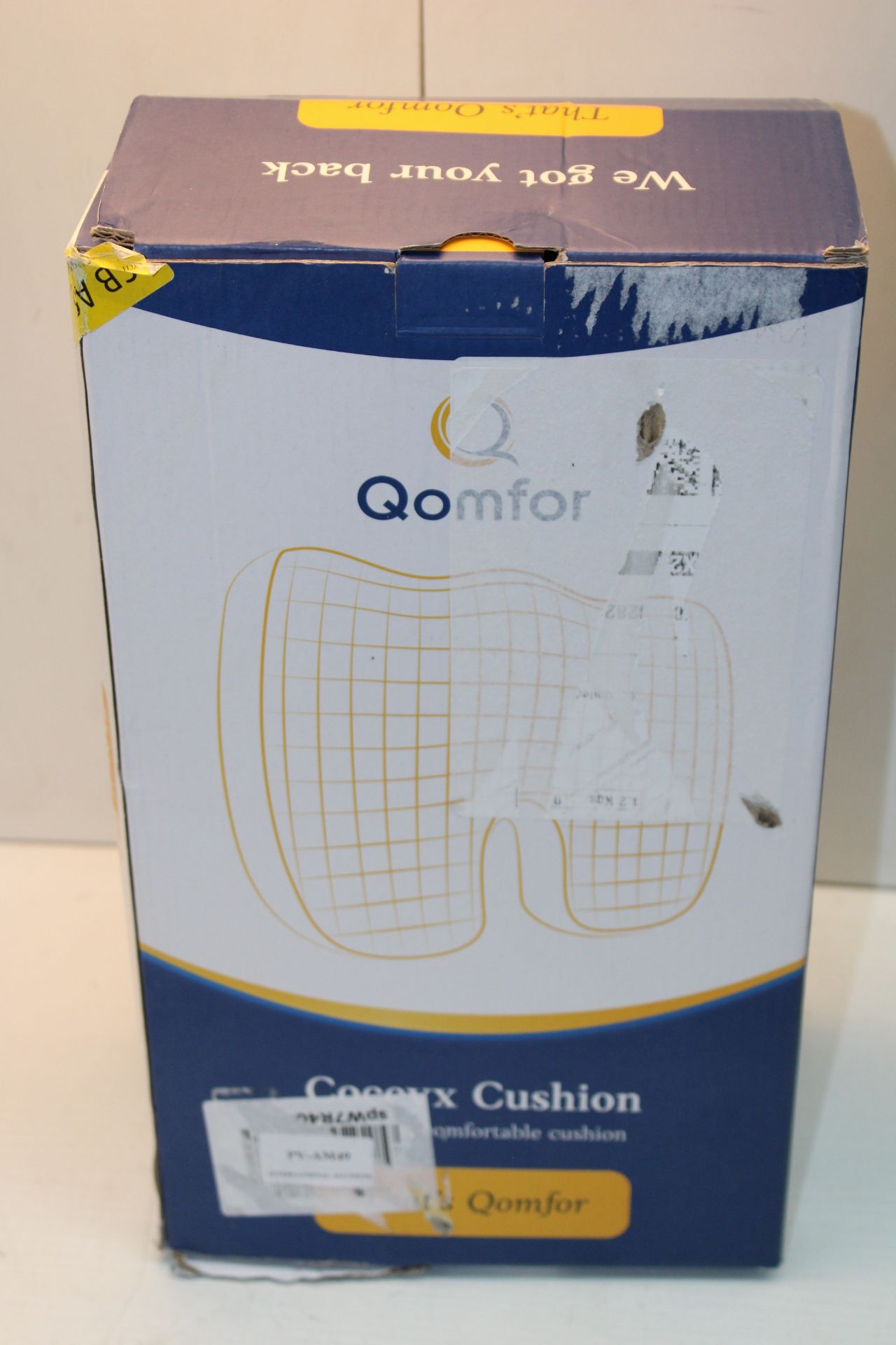 BOXED QOMFORT COCOYX CUSHION RRP £23.99Condition ReportAppraisal Available on Request- All Items are
