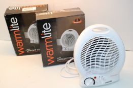 3X BOXED/UNBOXED WARMLITE 2000W UPRIGHT FAN HEATERS COMBINED RRP £60.00Condition ReportAppraisal