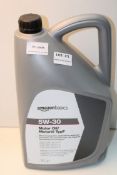 5L AMAZON BASICS 5W-30 MOTOR OIL Condition ReportAppraisal Available on Request- All Items are