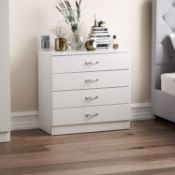 BOXED VIDA DESIGNS HULIO 4 DRAWER CHEST RRP £59.99Condition ReportAppraisal Available on Request-