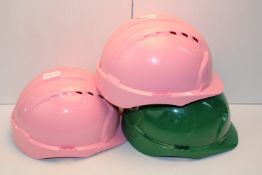 3X UNBOXED JSP SAFETY HELMETS (IMAGE DEPICTS STOCK)Condition ReportAppraisal Available on Request-