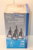 BOXED PRO PLUS MAX 900KG STABILISER STANDS Condition ReportAppraisal Available on Request- All Items