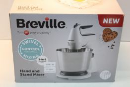 BOXED BREVILLE HAND AND STAND MIXER MODEL: VFM031 RRP £49.99Condition ReportAppraisal Available on