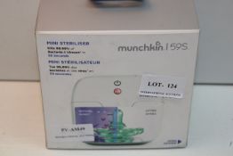 BOXED MUNCHKIN MINI STERILISER 59S RRP £21.99Condition ReportAppraisal Available on Request- All